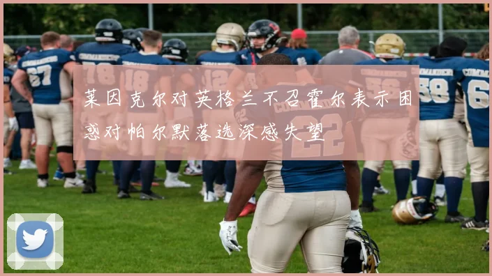 莱因克尔对英格兰不召霍尔表示困惑对帕尔默落选深感失望